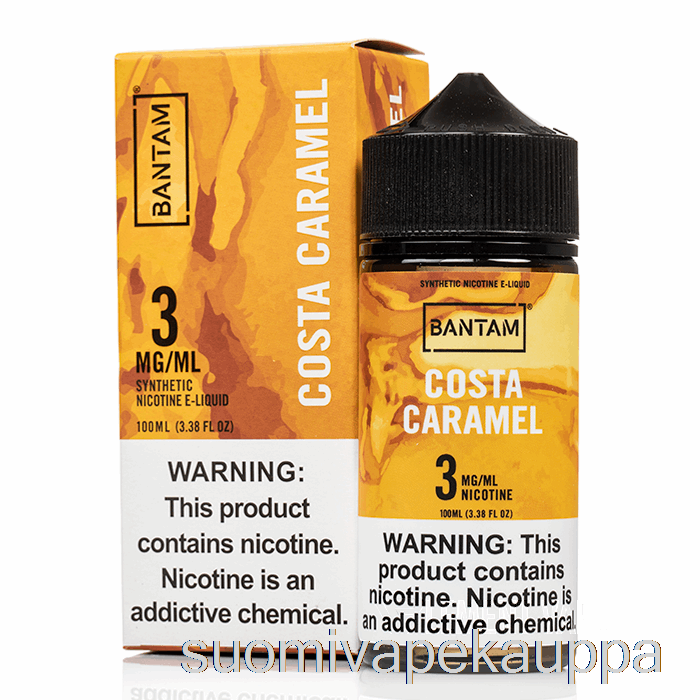 Vape Nesteet Costa Karamelli - Bantam Vape - 100ml 6mg